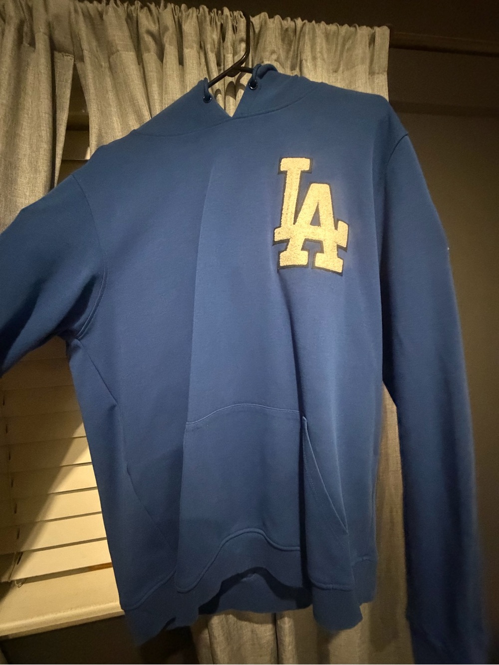 Los Angeles Blue Hooded Pullover Sweatshirt